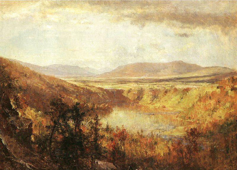 Worthington Whittredge View of Kauterskill Falls Germany oil painting art
